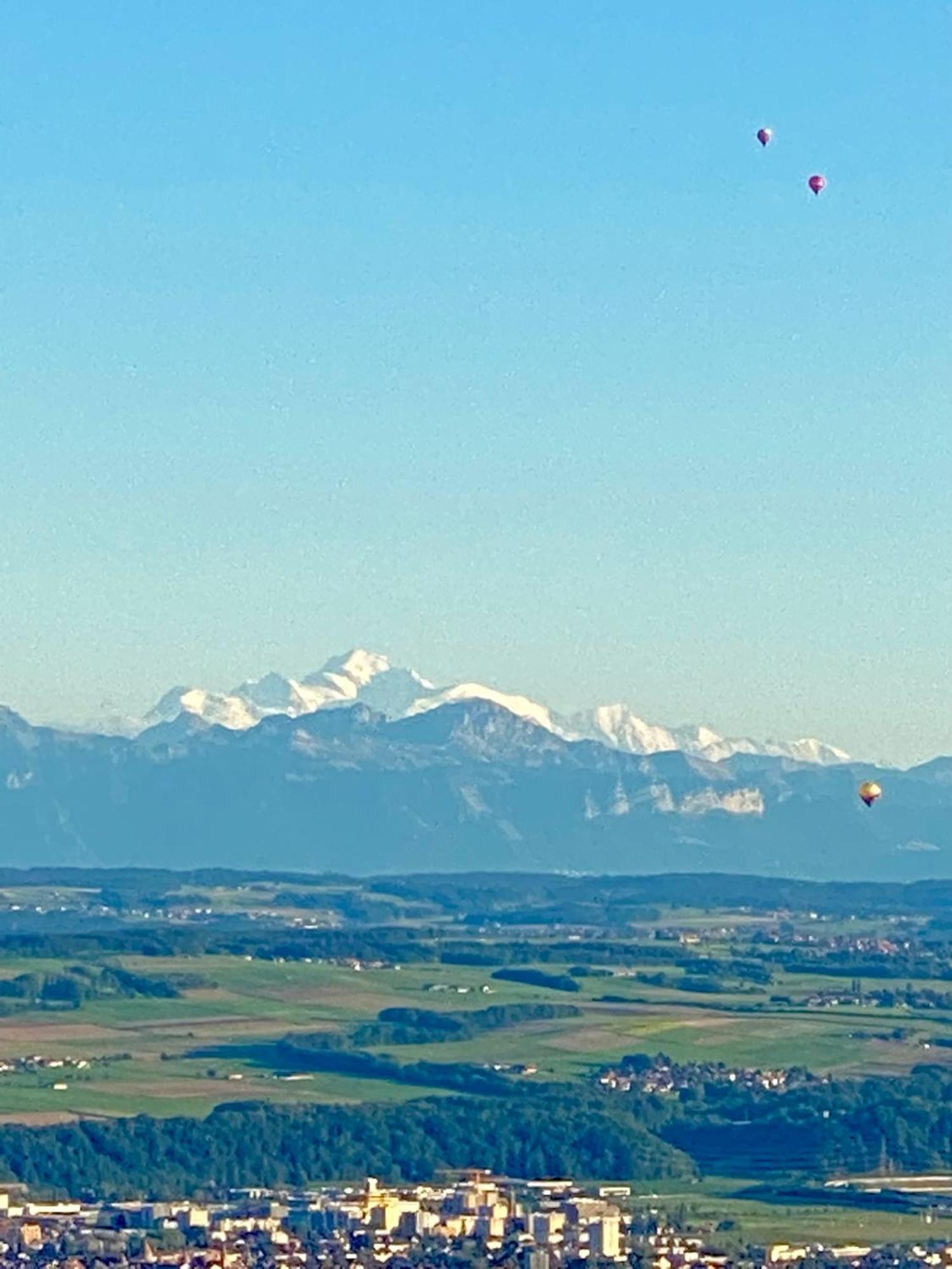 Tevenon Vue Panoramique Alpes-Lac Grandevent Luaran gambar